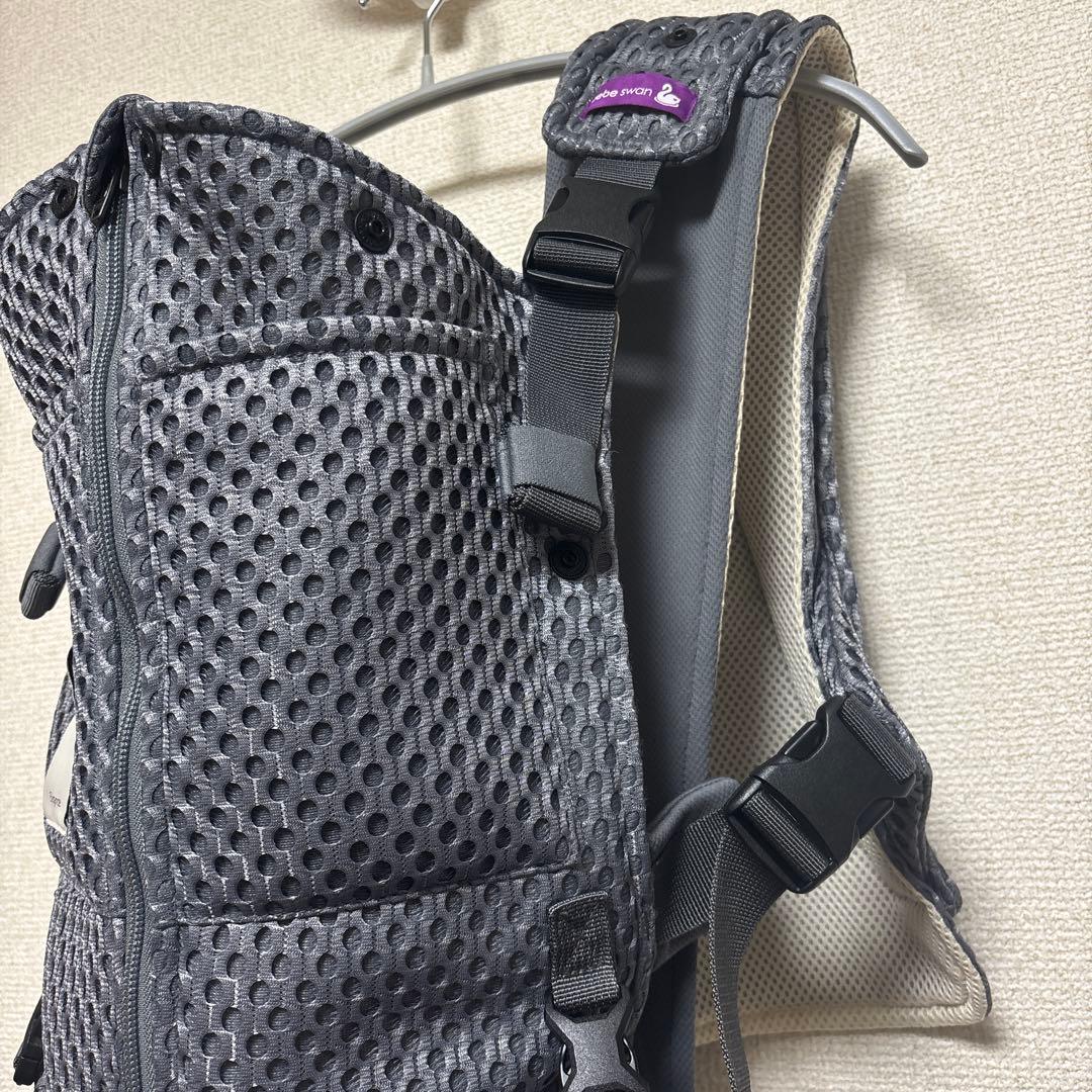 bebeswan べべスワン抱っこ紐おんぶ紐　チャコールグレー 新品