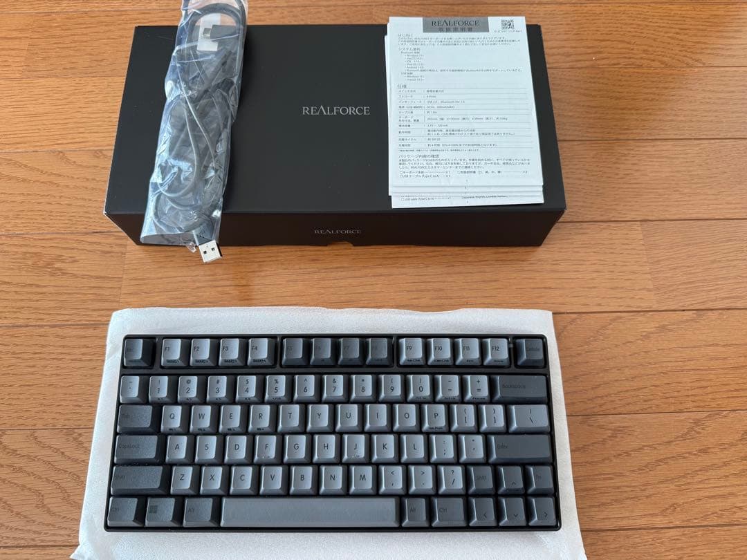 REALFORCE RC1 キーボード ブラック 英語配列