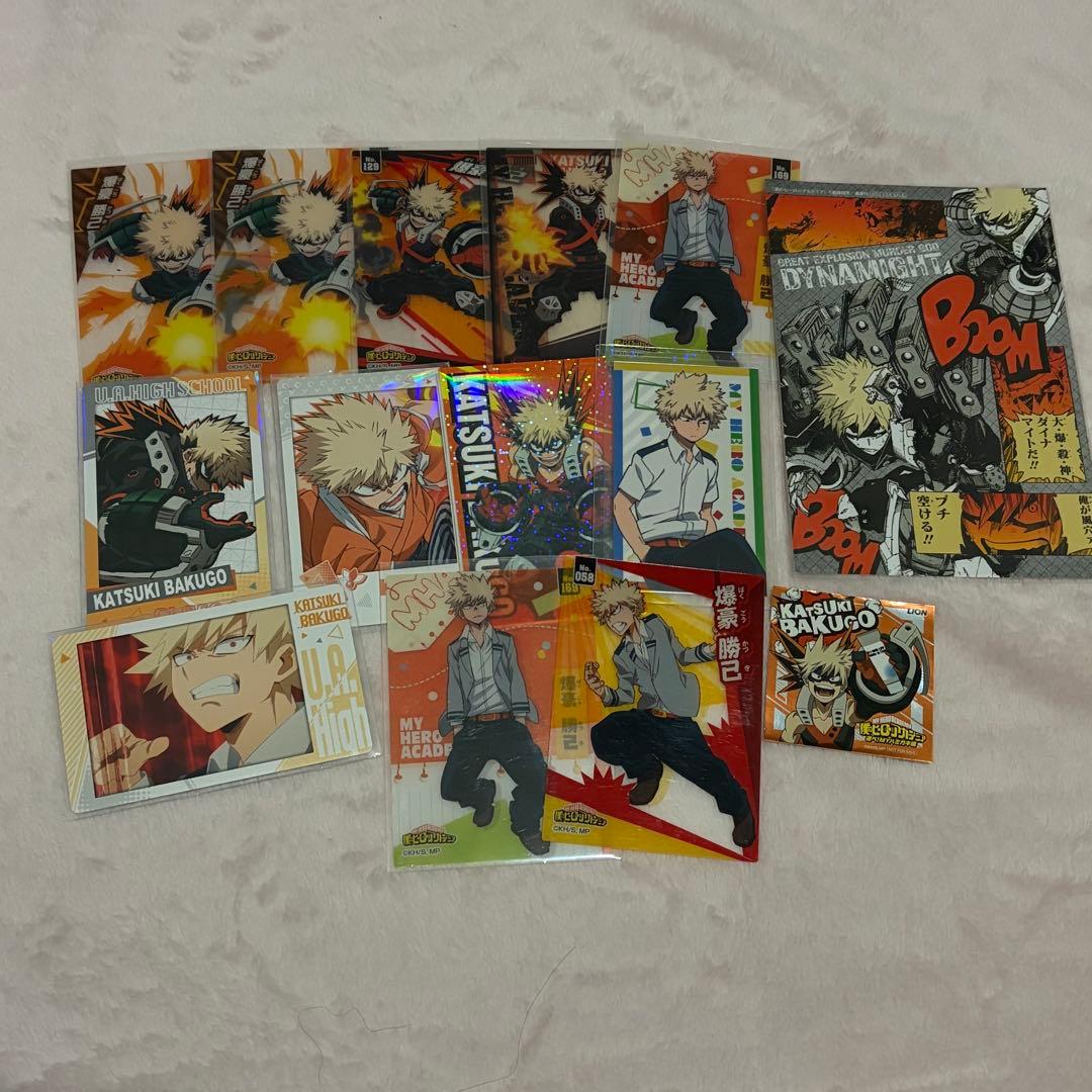 僕のヒーローアカデミア 爆豪勝己セット まとめ売り おまけ付き