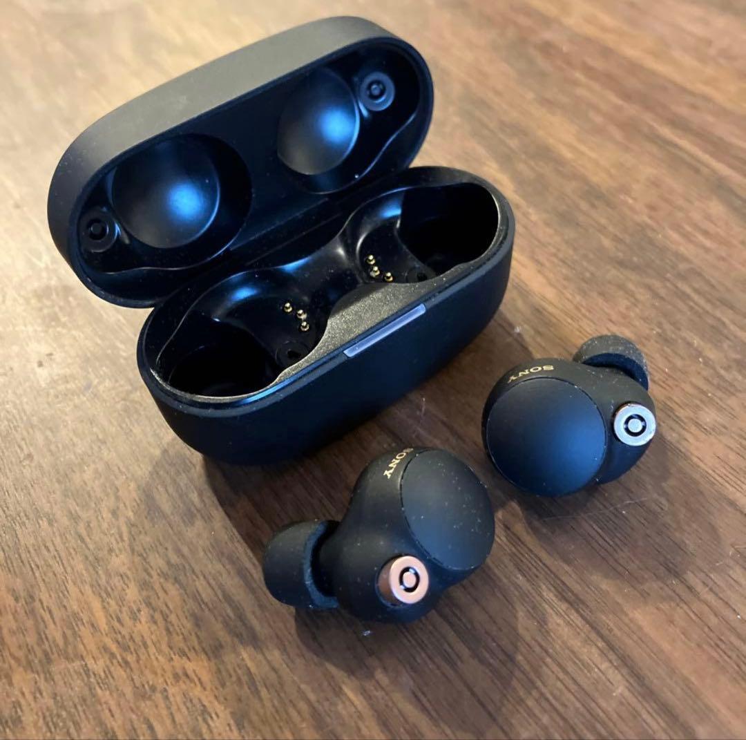 SONY フルワイヤレスイヤホン ブラック WF-1000XM4 BM