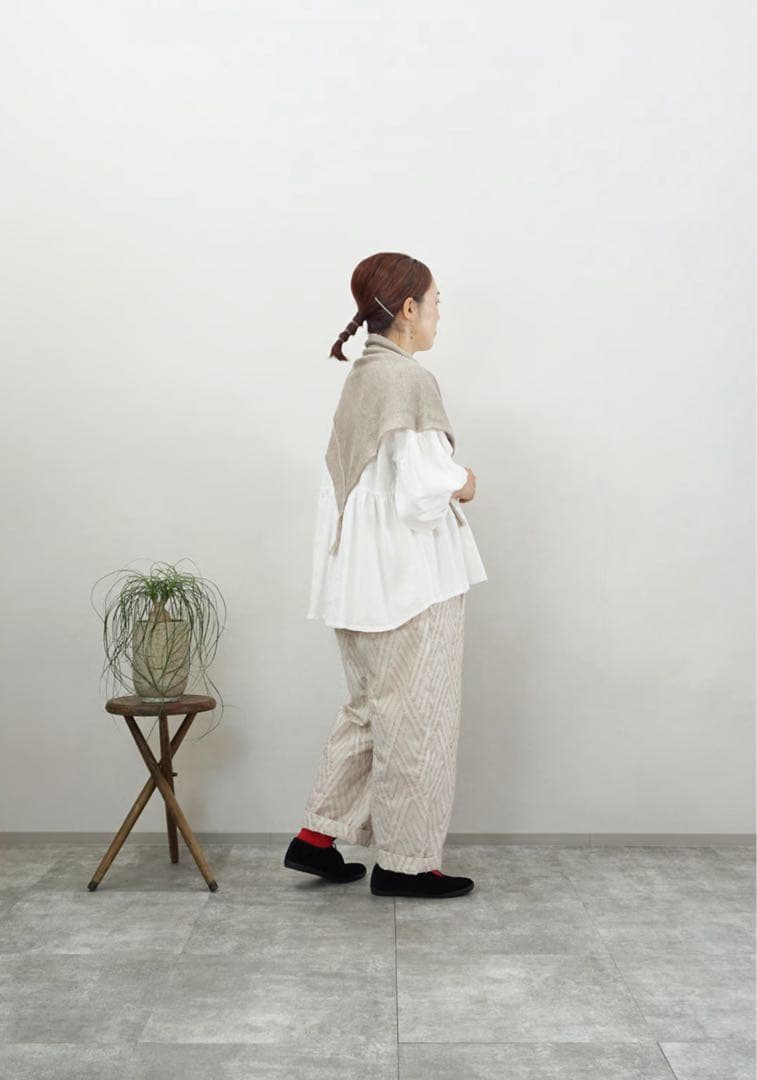 アトリエエマウ　ジャガードパンツ