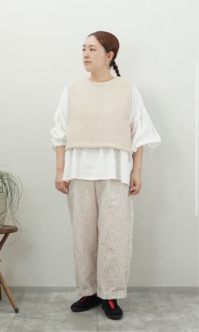 アトリエエマウ　ジャガードパンツ