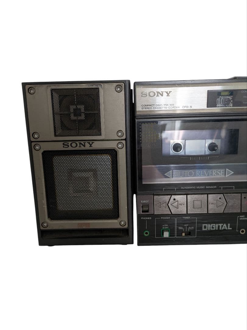 SONYソニー CFD-5 システムコンポ ラジカセ
