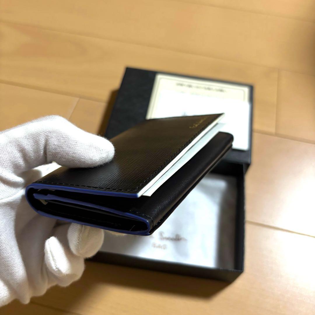 Paul Smith カラードエッジ　名刺入れ　ブラックカラー　新品未使用品