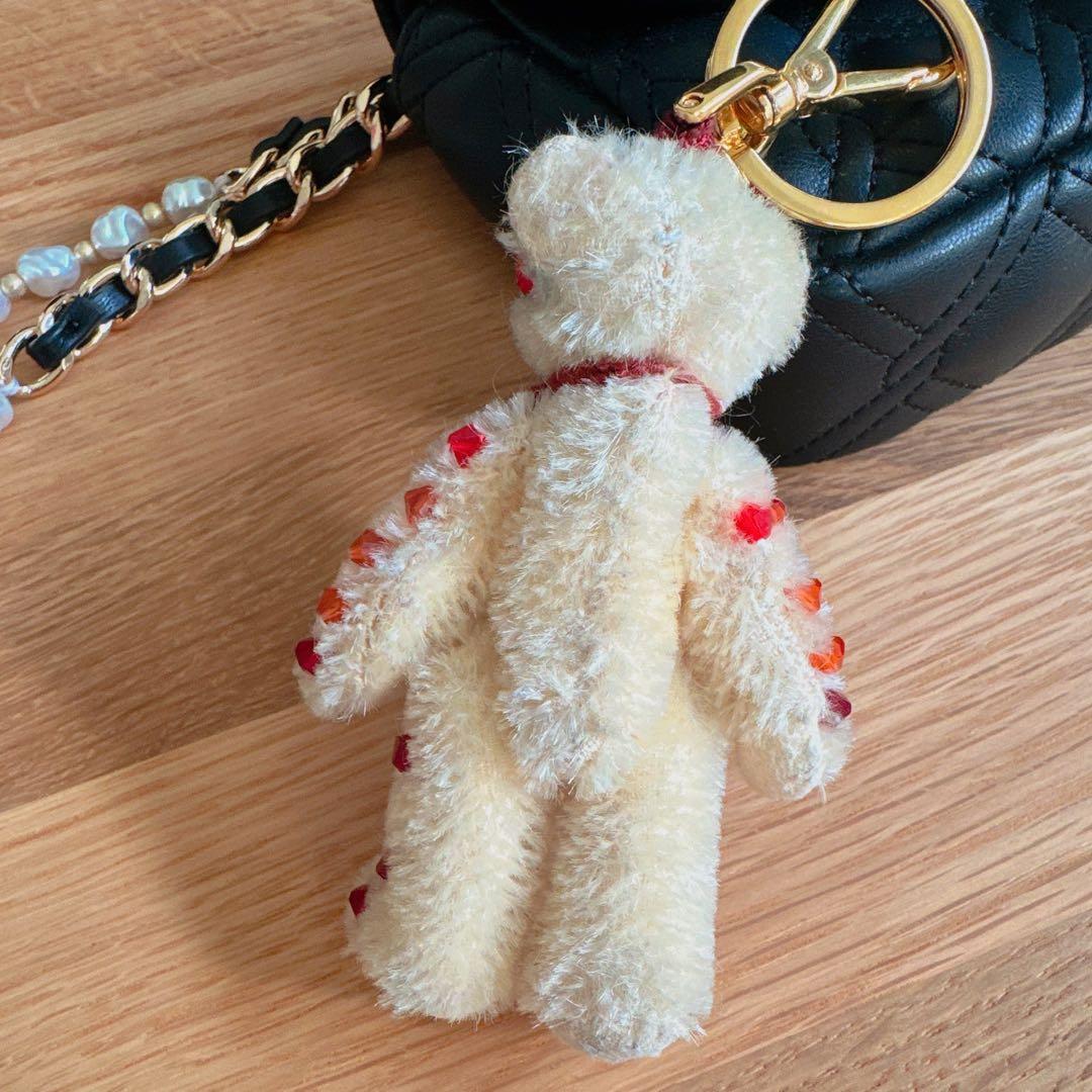 PRADA クマ型チャーム キーホルダー