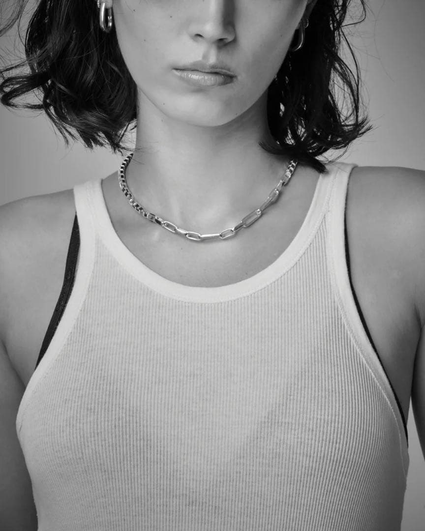 アクセサリー BLANC IRIS CHAINE DE VENISE NECKLACE