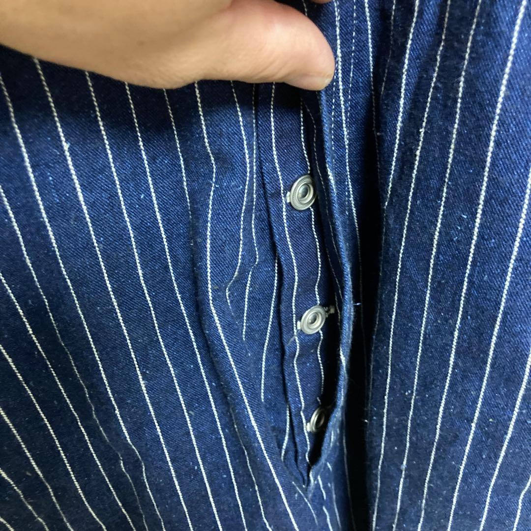 WAREHOUSE ウエアハウス　オーバーオール　LOT1093 ストライプ