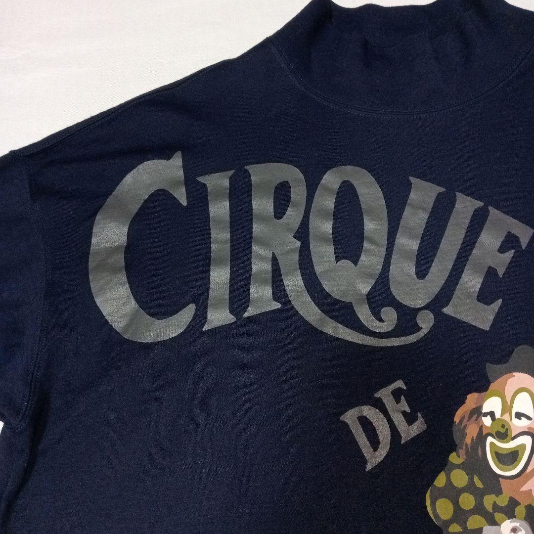 TOKUKO 1er VOL ハイネック カットソー チュニック ネイビー