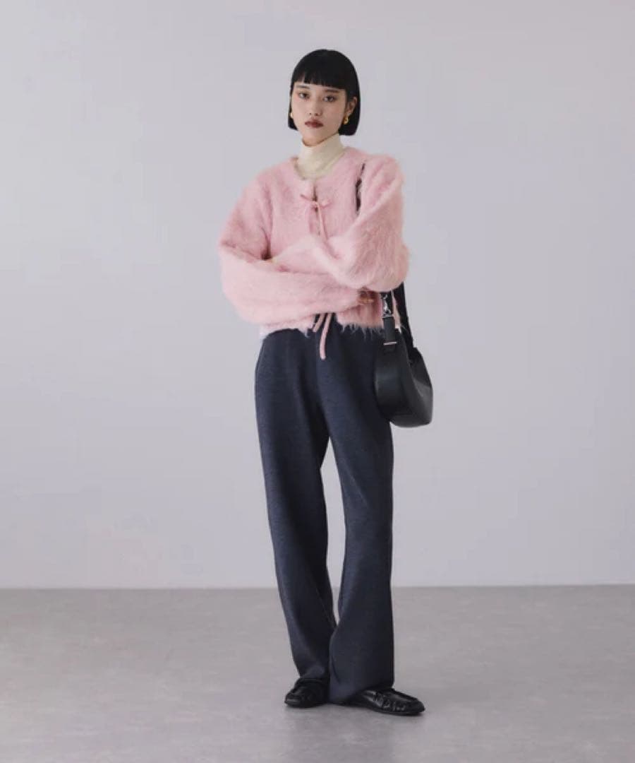 ADAM ET ROPÉ アルパカフラッフィーカーディガン