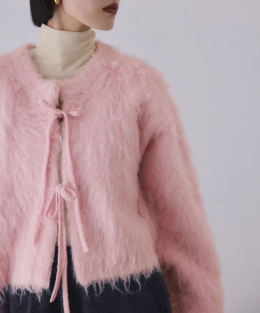 ADAM ET ROPÉ アルパカフラッフィーカーディガン