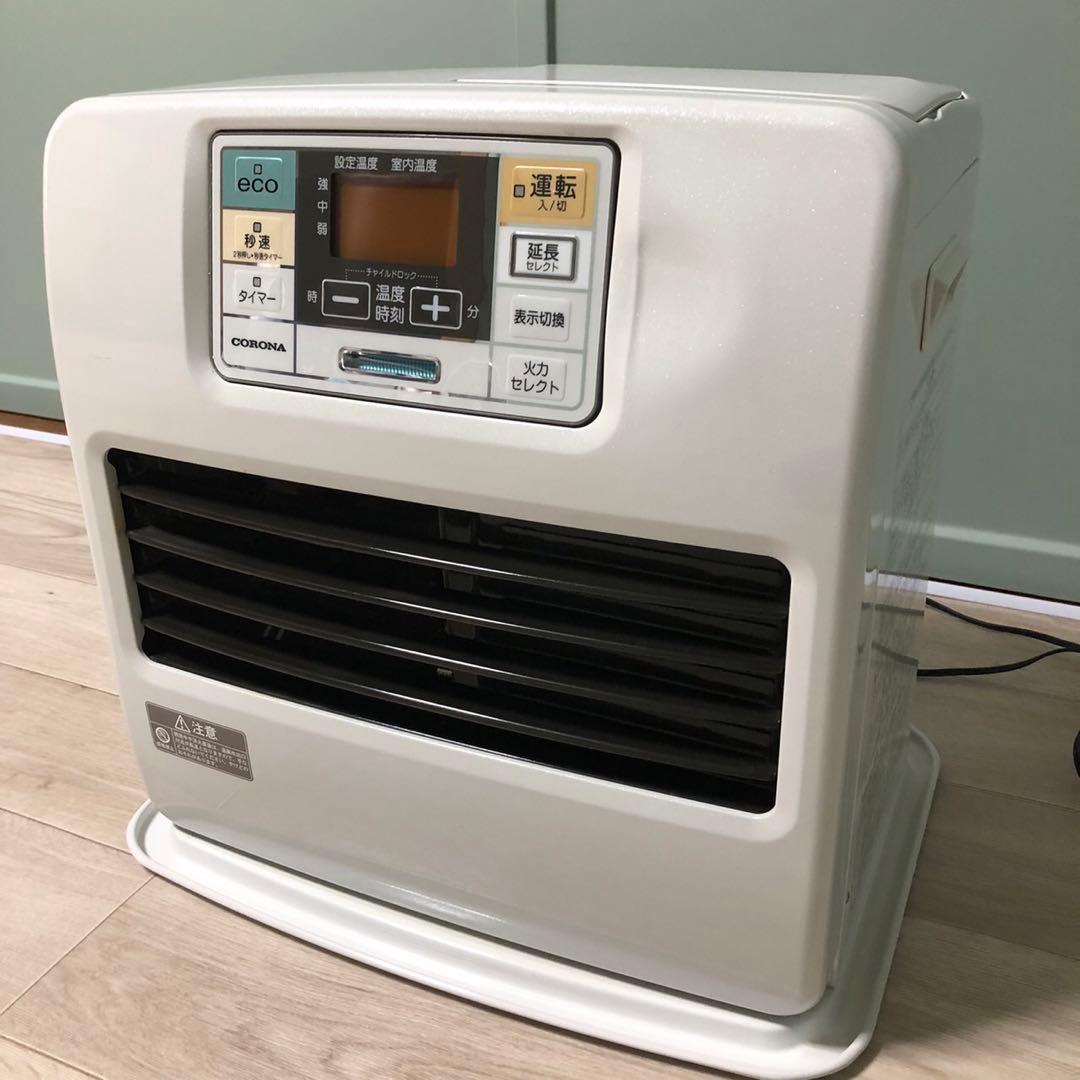 CORONA 石油ファンヒーター FH-ST3617E5 ホワイト