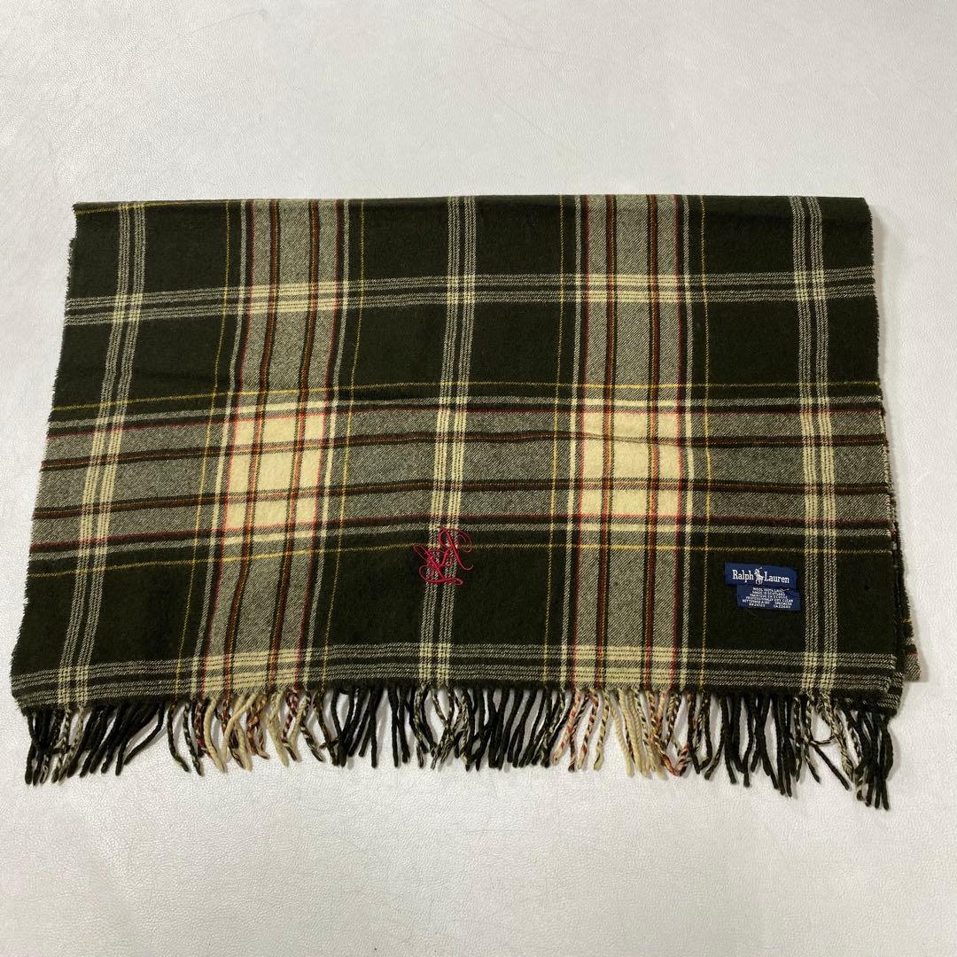 5点まとめ専用 RALPH LAUREN 英国製 タータンチェック大判ストール