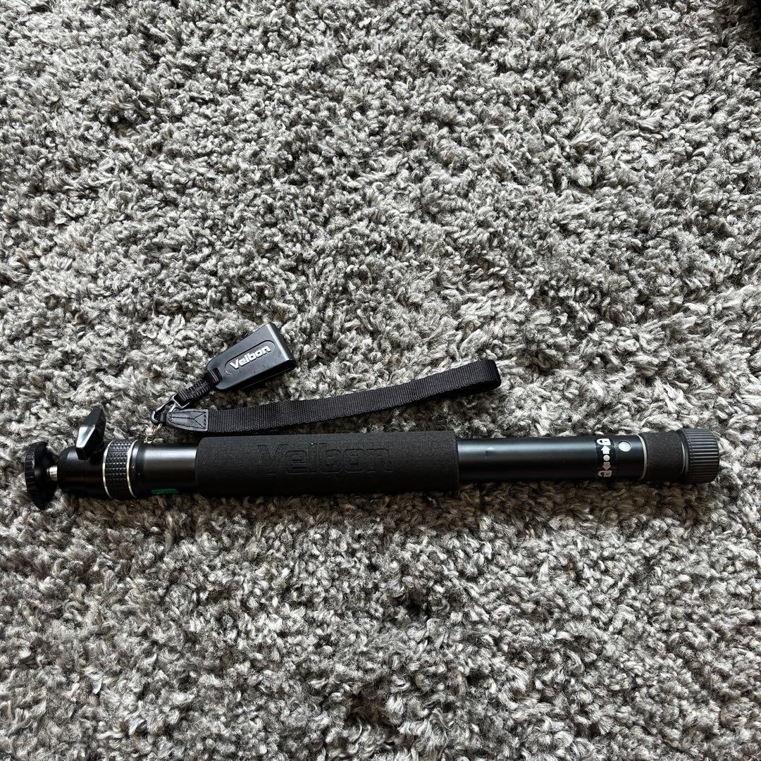 【ほぼ未使用】velbon 三脚セット＆一脚