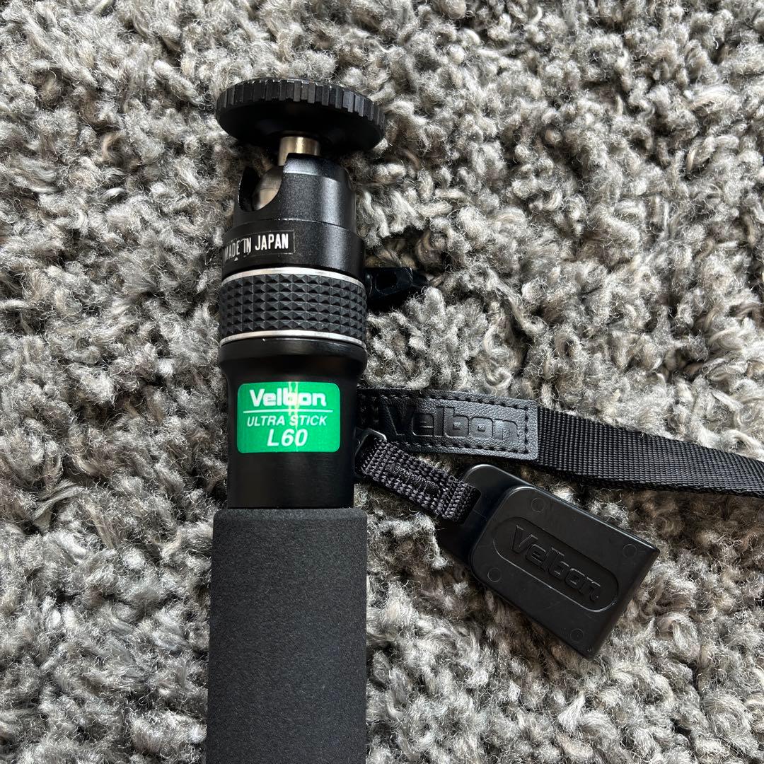 【ほぼ未使用】velbon 三脚セット＆一脚