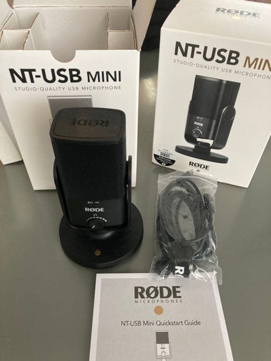 【未使用　国内正規品】RODE ロード NT-USB Mini USBマイク