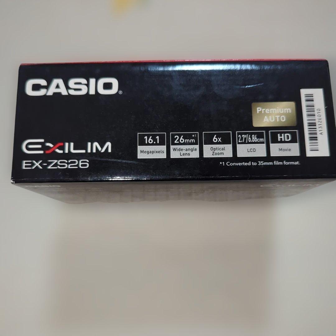 CASIO EXILIM EX-ZS26 コンパクトデジタルカメラ