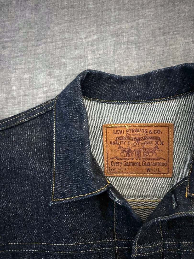 【サイズ40】リーバイス　71507xx ワンウォッシュ　セカンド　507xx