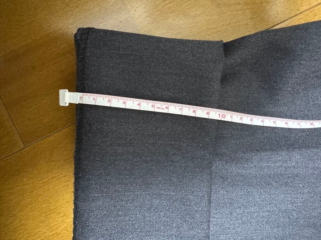 パンツ NEAT Back Satin Gabardine Trousers GRAY