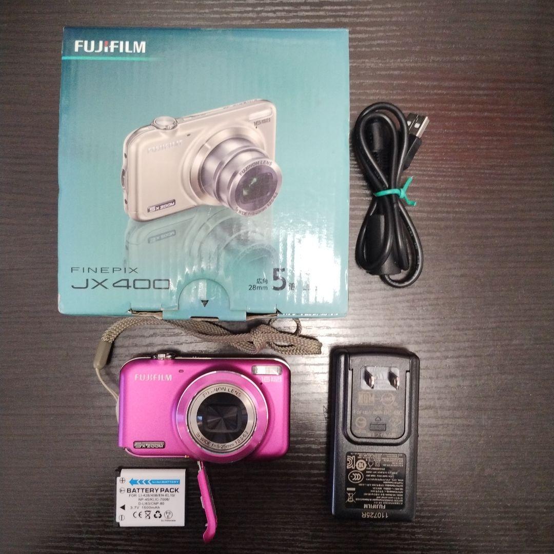 FUJIFILM FinePix JX400 16MP コンパクトカメラ