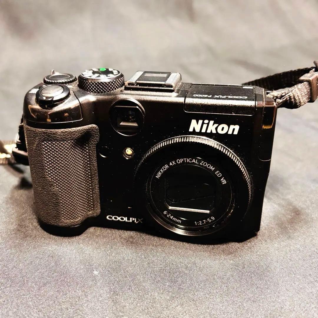 NIKON COOLPIX P6000 コンデジ ケース付き