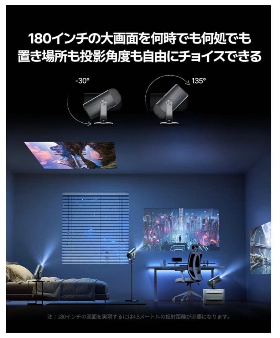 10680未開封 Dangbei ダンベイ Freedo モバイルプロジェクター