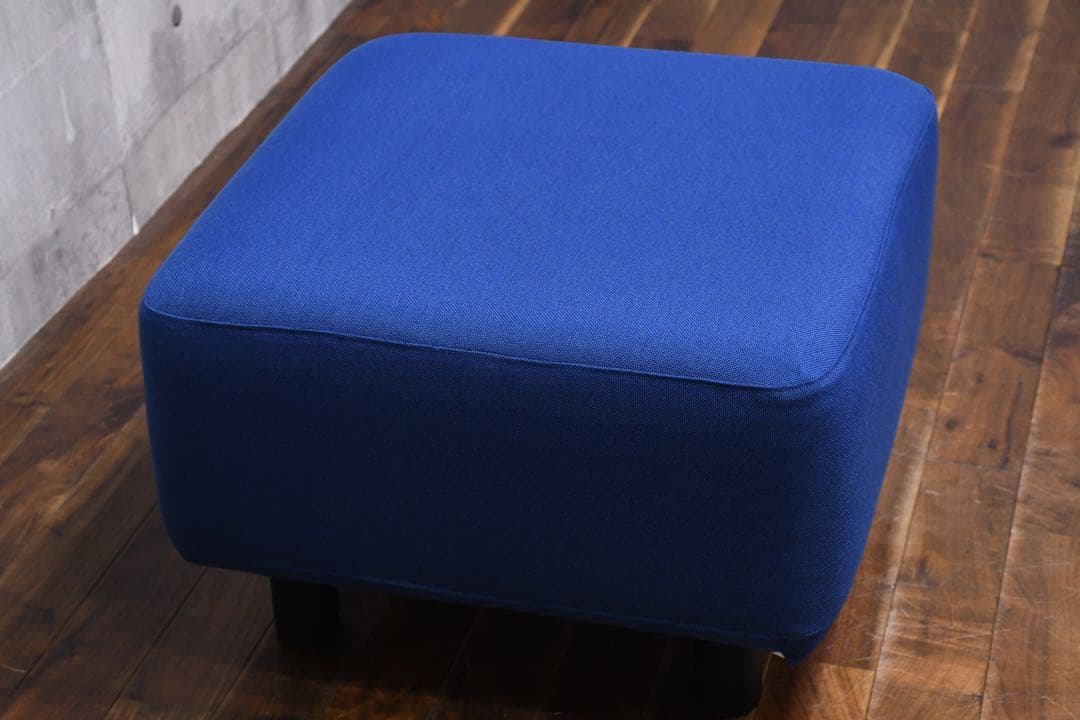 ECC2 MUJI 無印良品 ソファベンチ用オットマン ブルー系 カバーリング