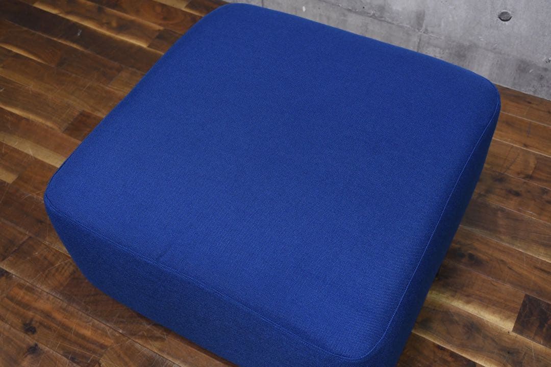 ECC2 MUJI 無印良品 ソファベンチ用オットマン ブルー系 カバーリング