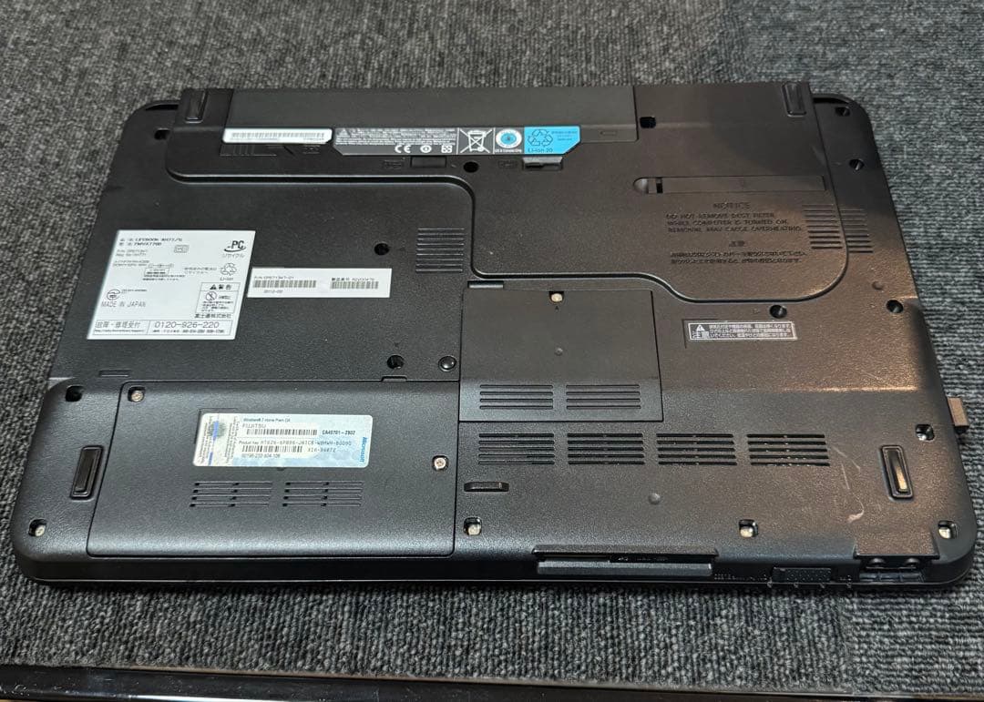 LIFEBOOK/AH77/G/Windows11/カメラ/Office2021