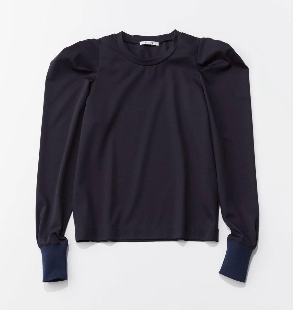 新品未使用 SLOANE バブルのロンT boutique310ネイビー