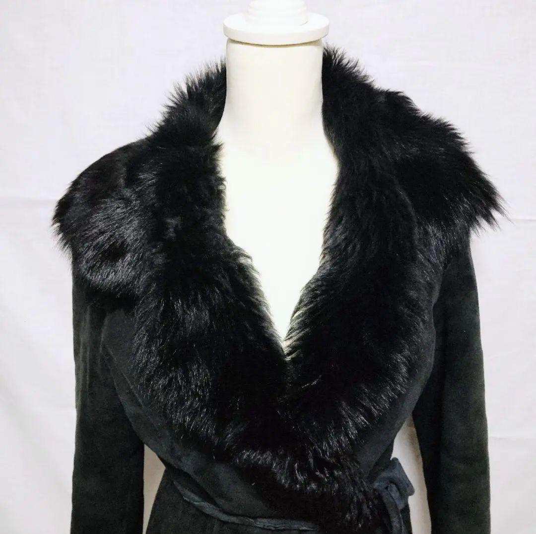 ノーベスパジオ NOVESPAZIO リアル ムートン ファーコート 毛皮コート