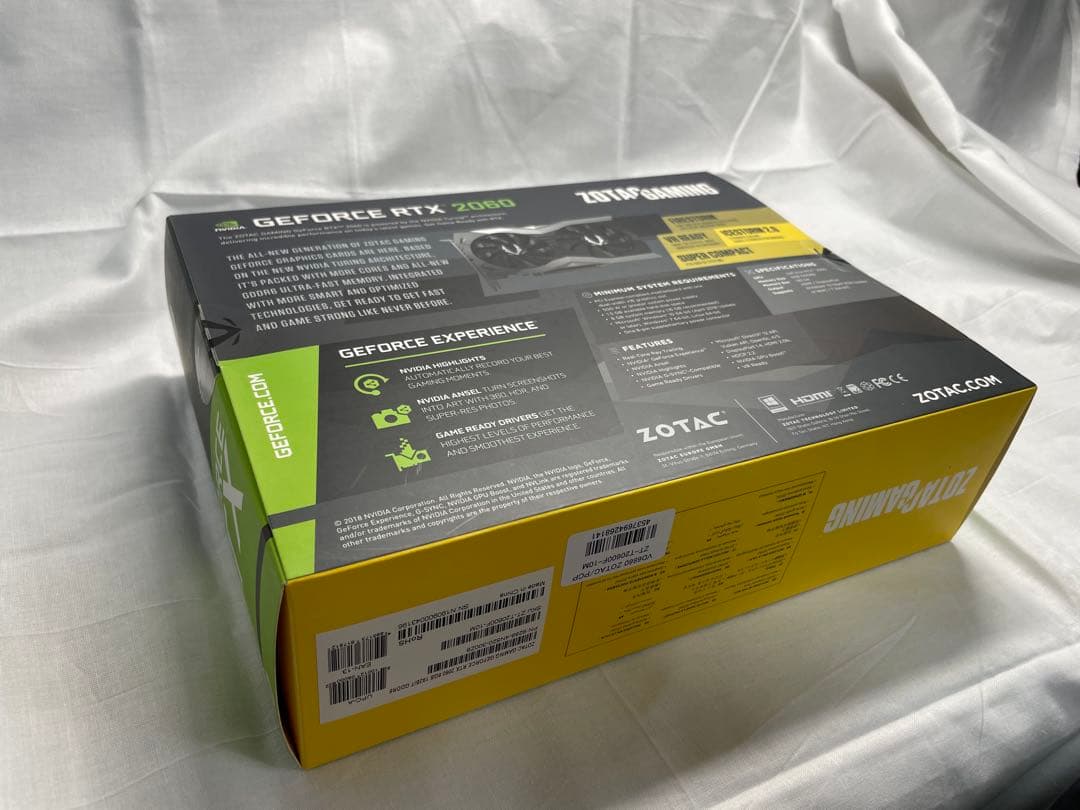 グラフィックボード・グラボ・ビデオカード ZOTAC GeForce RTX 2060 6GB