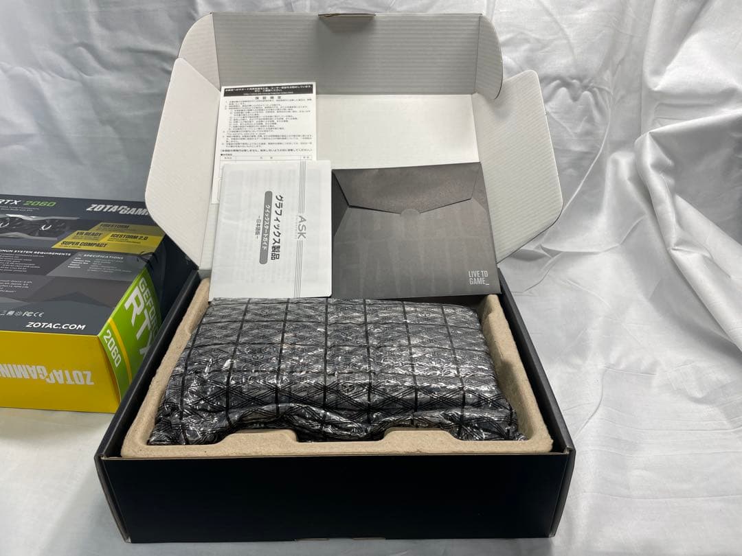 グラフィックボード・グラボ・ビデオカード ZOTAC GeForce RTX 2060 6GB