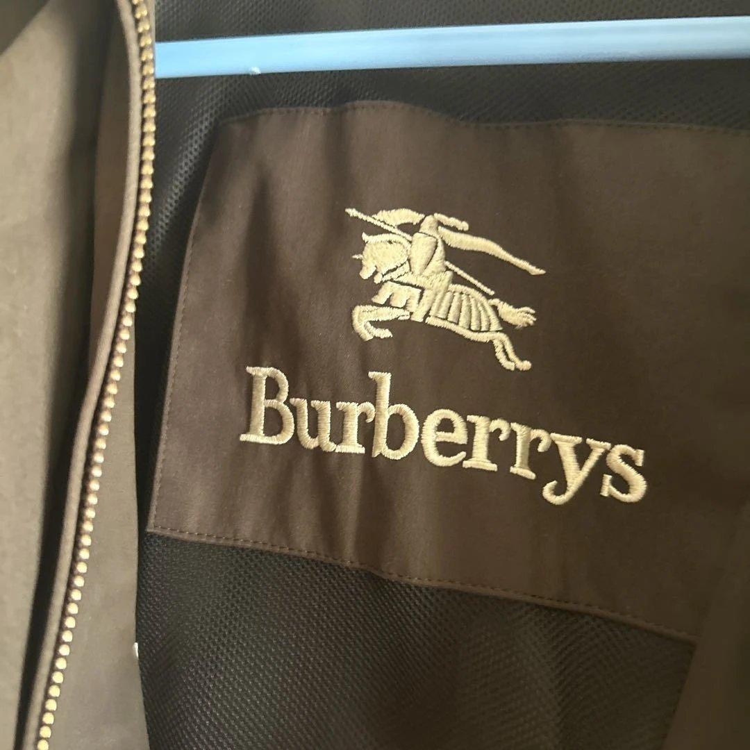 BURBERRYブラウン フード付き モッズコート
