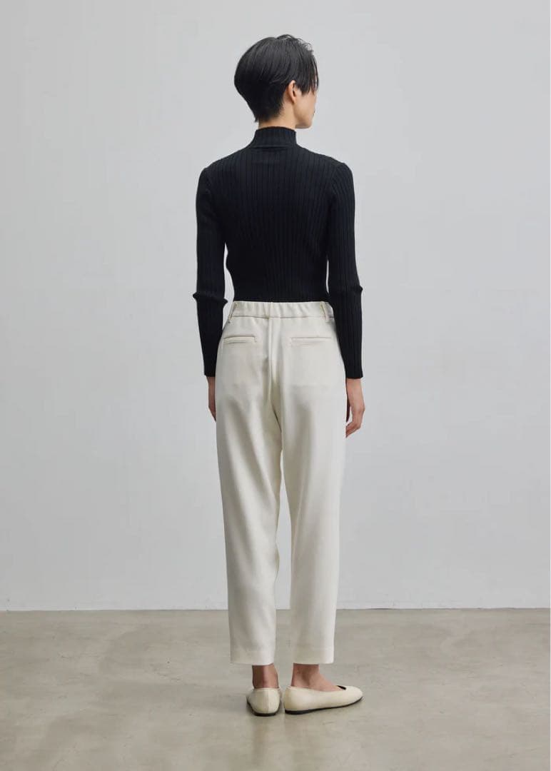 SOÉJU タックパンツ XS ホワイト　定番