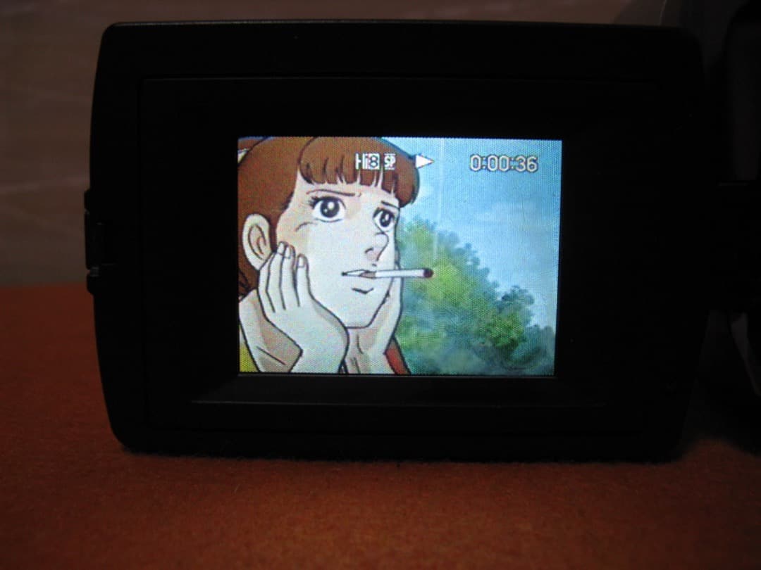 動作OK❗️☆SONYの液晶Hi8/8ミリビデオカメラ・CCD-TRV86