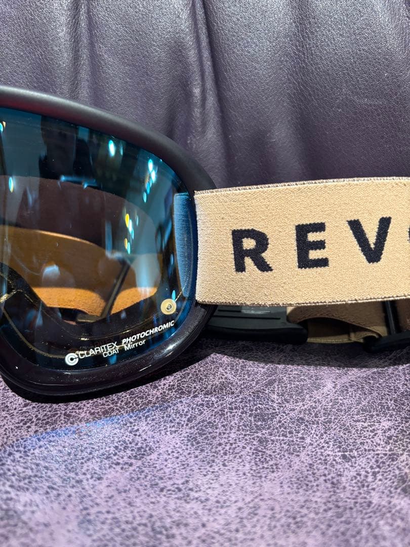 REVOLT リボルト　ゴーグル SUPER LIGHT FRAME 美品