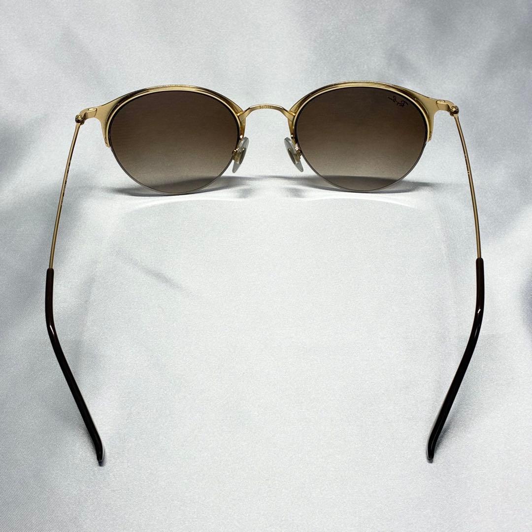 RB3578 レイバン サングラス クラブマスター ラウンド ブラウン 茶色 丸