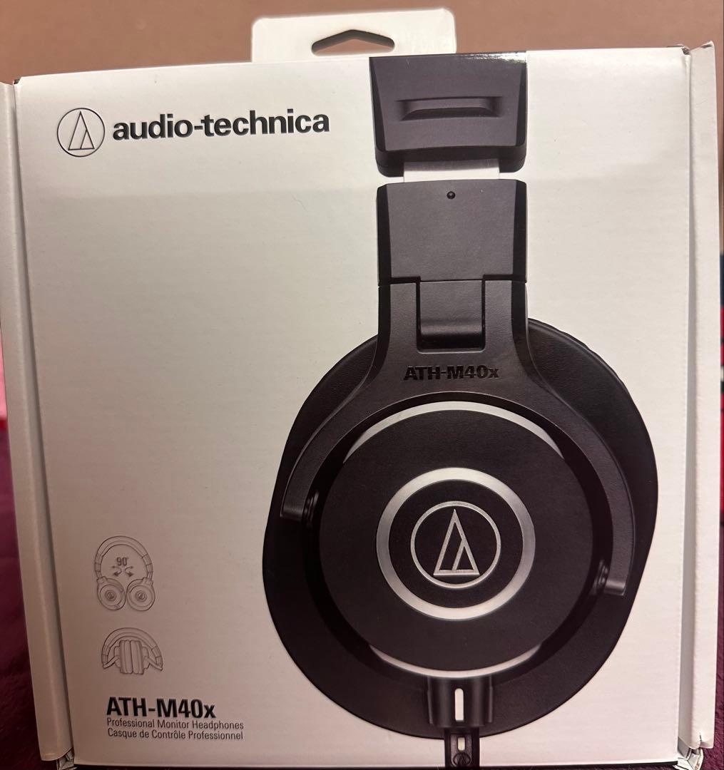 未使用 ATH-M40x オーディオテクニカ ヘッドホン