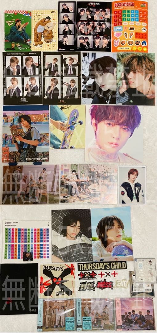 TXT 公式 FC継続 アルバム トレカ ミニフォト ラキドロ ボムギュ