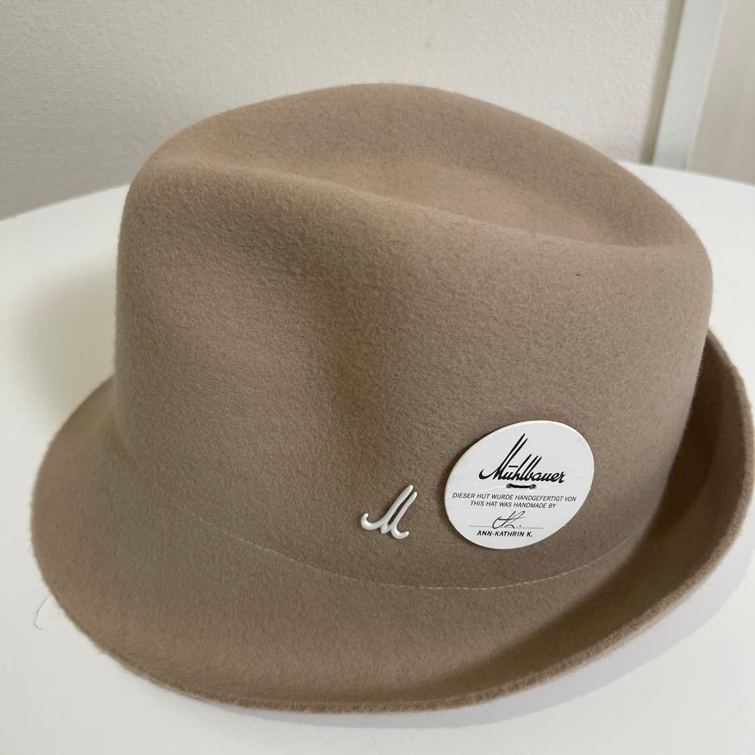 Millbauer ベージュ ウールフェルトハット　CA4LA購入