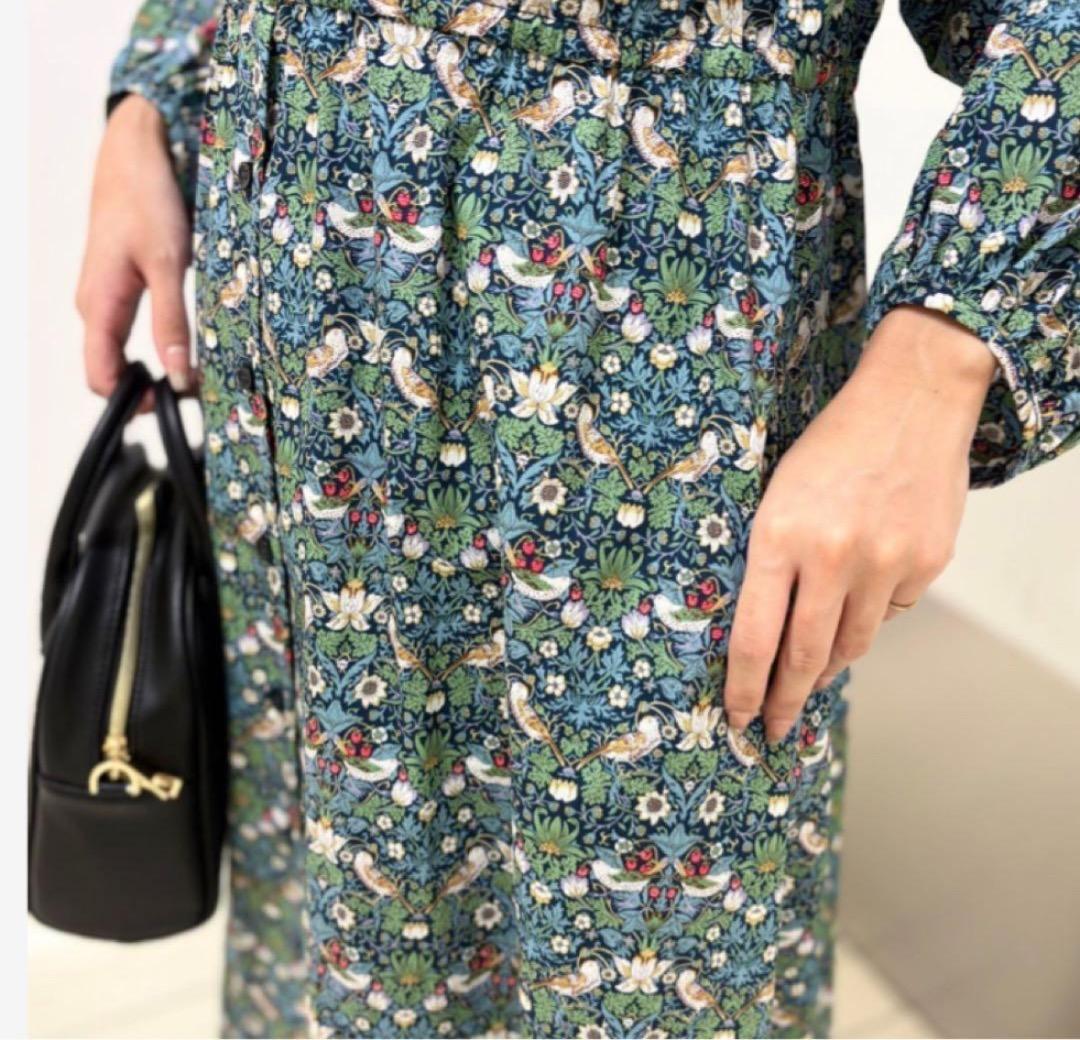 【新品】アフタヌーンティー　リバティプリント　ワンピース