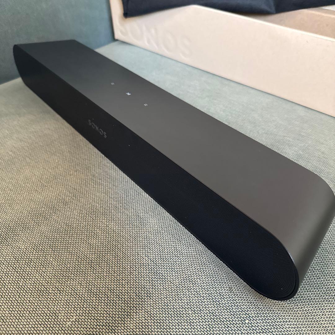 SONOS Ray ブラック ワイヤレススピーカー　サウンドバー　箱・付属品あり