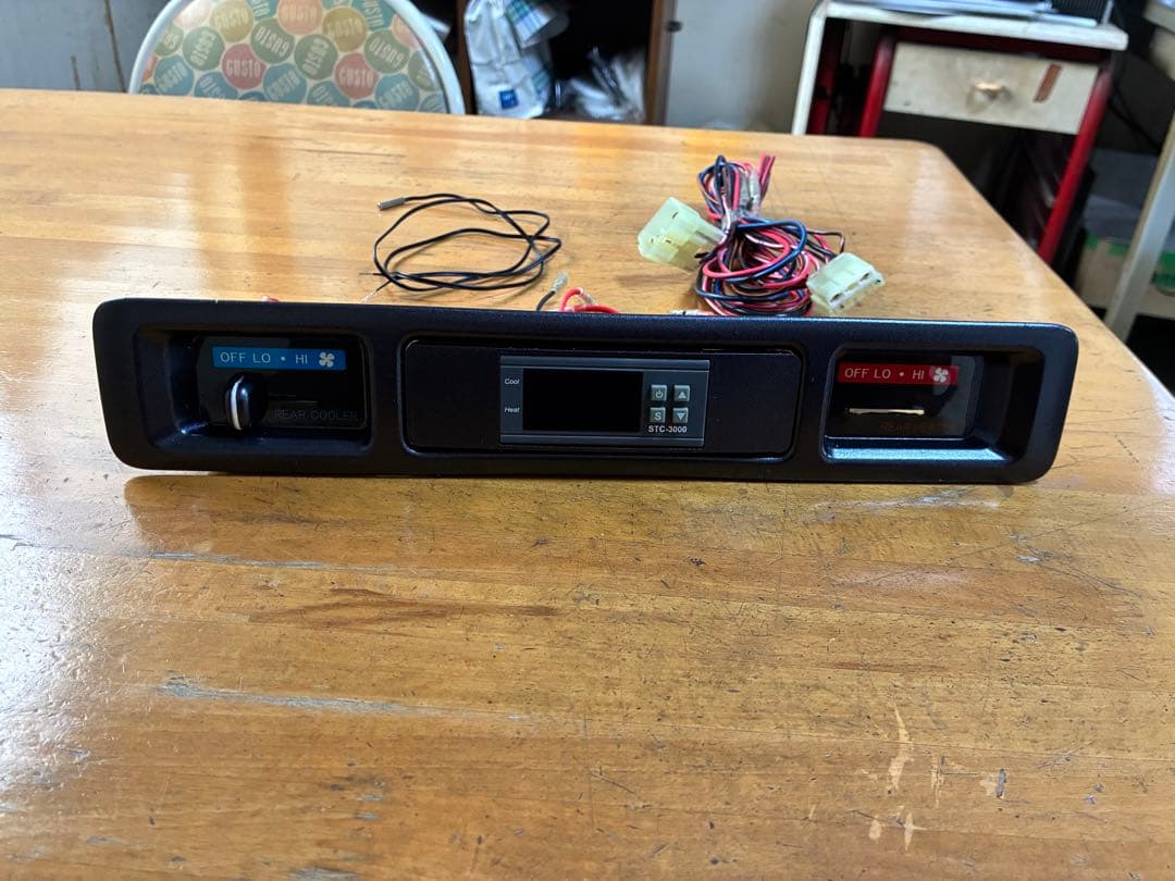 ハイエース　リアヒーター移設　温度調整コントロールキット　セミオート化