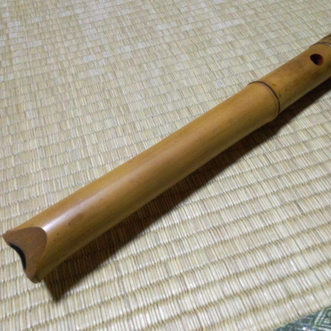 尺八 竹鳳 銘2箇所入り 全長56cm