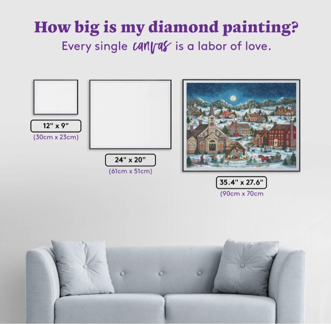 ダイヤモンドアートクラブ　クリスマス