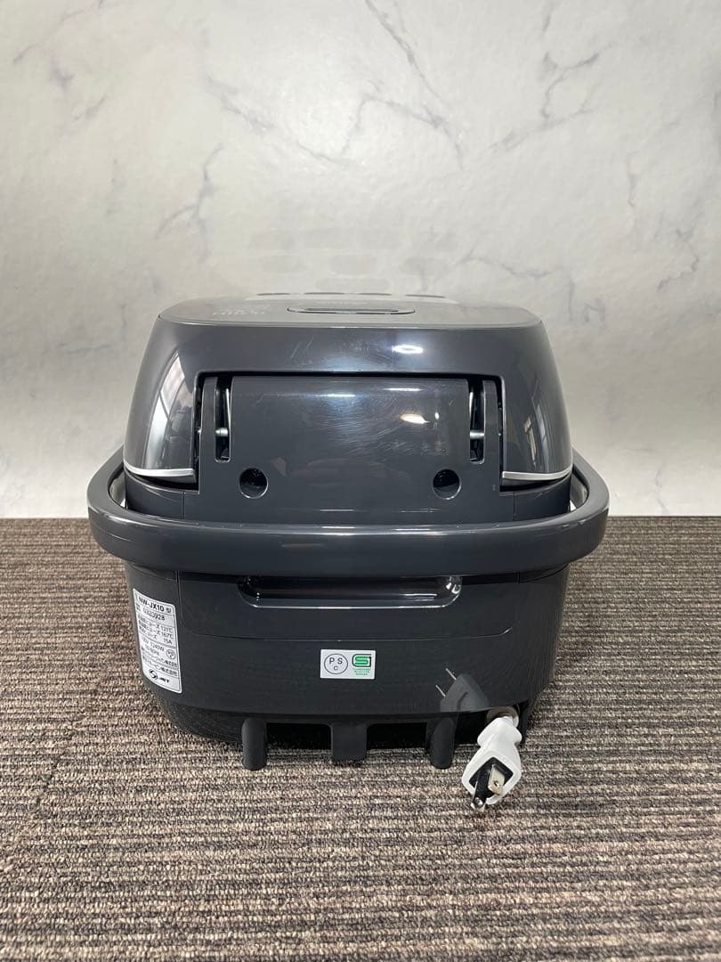 757美品✨ 象印 圧力IH炊飯ジャー 5.5合炊き 豪炎かまど釜 ブラック