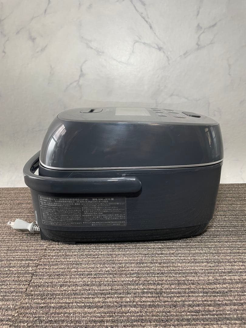 757美品✨ 象印 圧力IH炊飯ジャー 5.5合炊き 豪炎かまど釜 ブラック