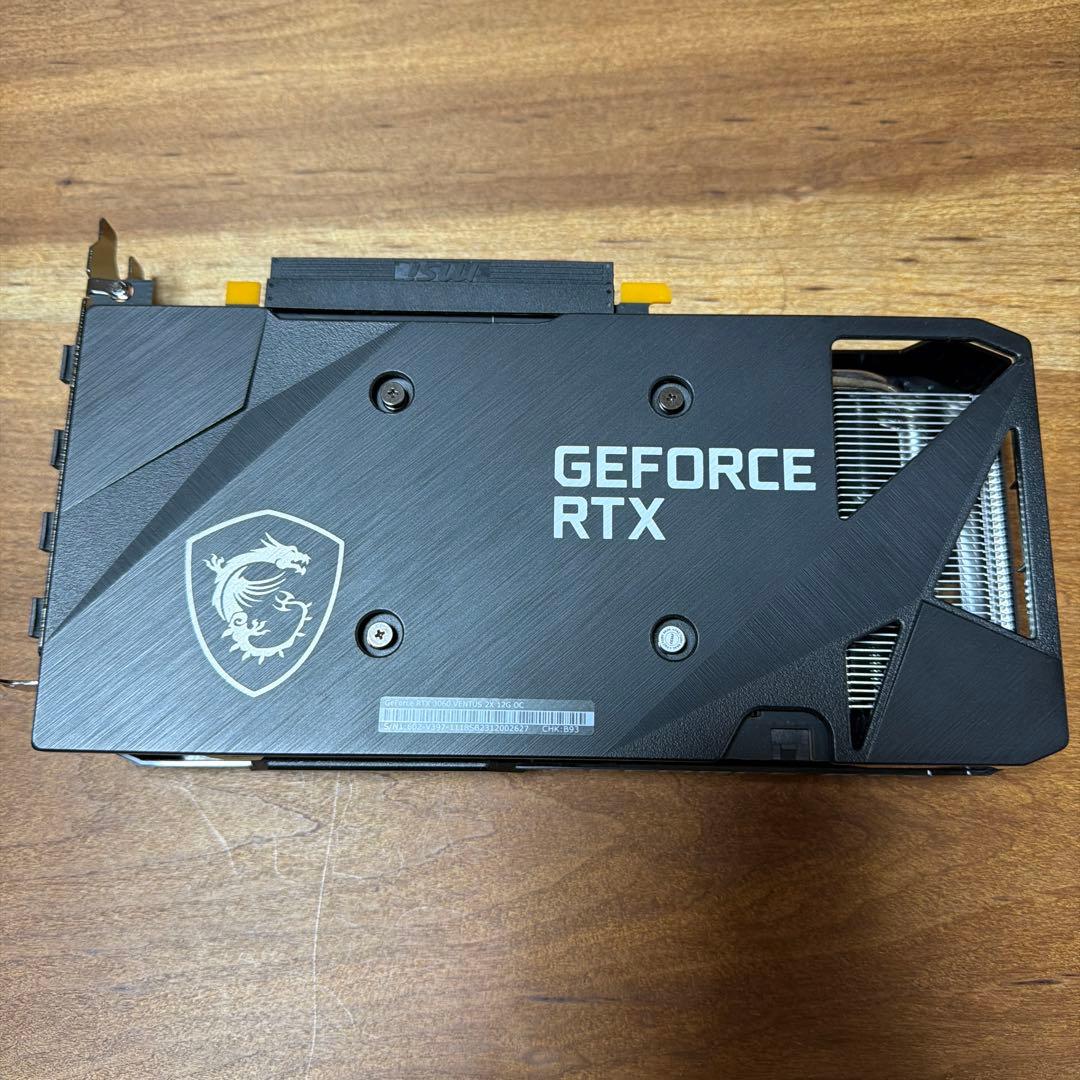GeForce RTX3060 VENTU2X 12G OC 使用少ない美品