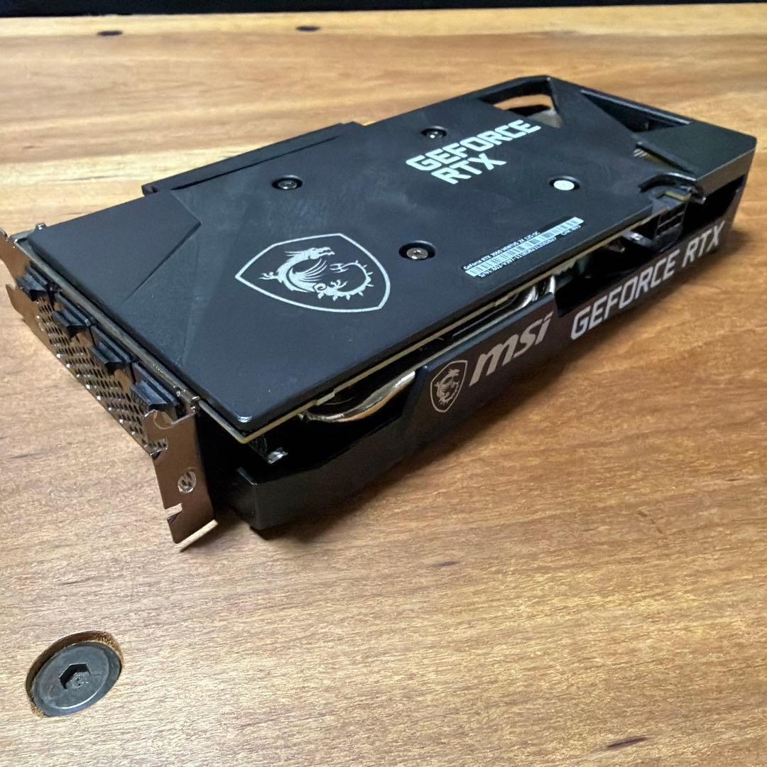 GeForce RTX3060 VENTU2X 12G OC 使用少ない美品