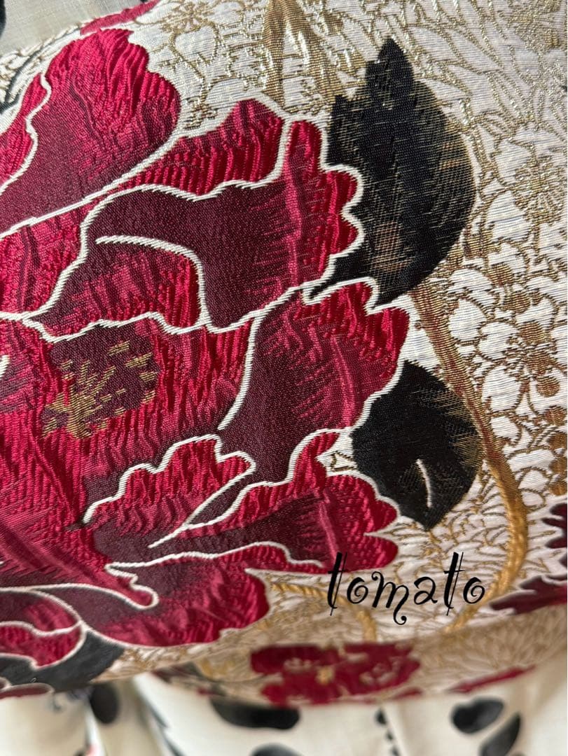 大人兵児帯【シャクヤク紅】【グリーンリリアルプ】のセット